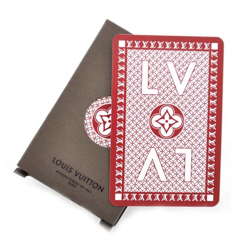 louis vuitton playing cards collection.